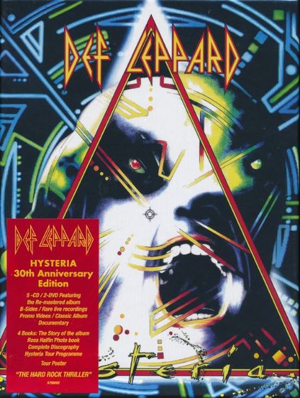 альбом Def Leppard - Hysteria [30th Anniversary Super Deluxe 5CD Box Set] в формате FLAC скачать торрент