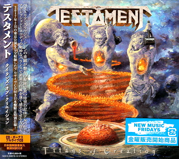альбом Testament-Titans of Creation 2CD Japanese Edi в формате FLAC скачать торрент
